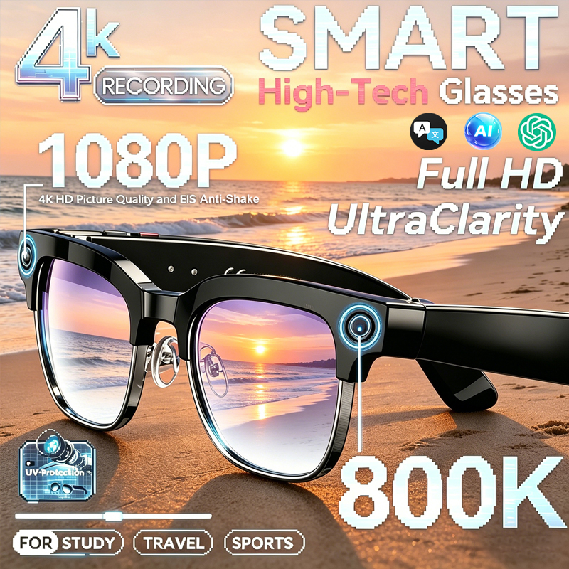 Audio Music Image - Smart Camera Glasses Photo and Audio
