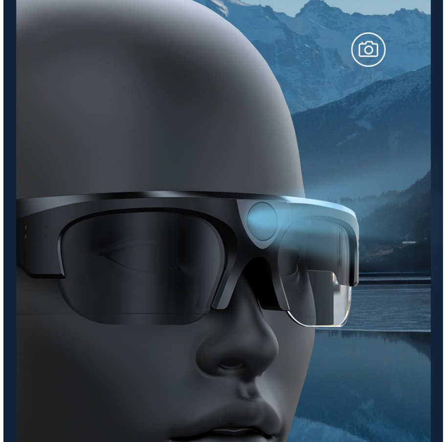 Audio Music Image - XV16 Sports DV Smart Bluetooth Glasses