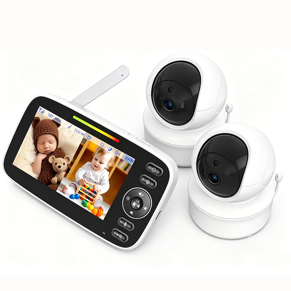 4.3 Inch Split Screen Baby Mon – Audio Music Google recenzja i cena