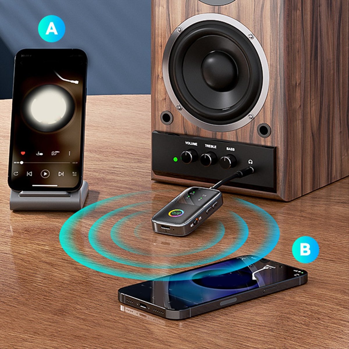 fine HIFI Bluetooth 5.2 Audio  – Audio Music Player Pc recenzja i cena