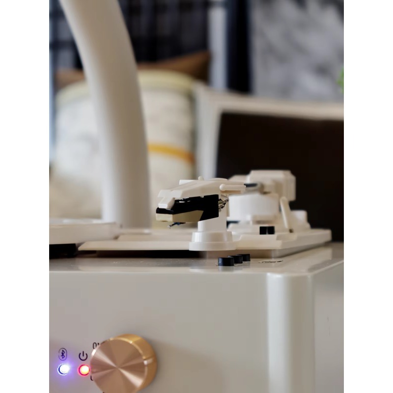 Elegant White Vinyl Record Pla – Audio Music Player Pc recenzja i cena