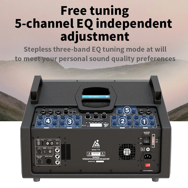 Lihui TT5 Professional Active  – Audio Music Logo recenzja i cena