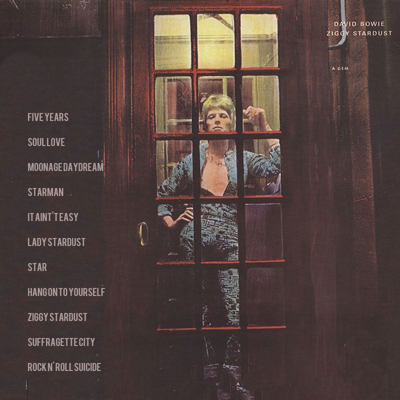 David Bowie 1972 Album 1 CD Lo – Audio Music Lyrics recenzja i cena