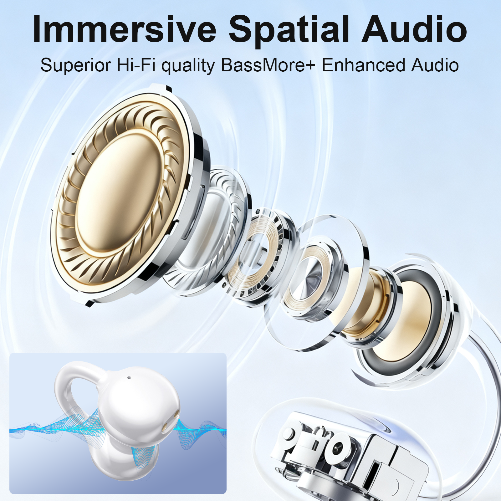 M11 Clip-Ear Open Earphone 144 – Audio Music Google recenzja i cena