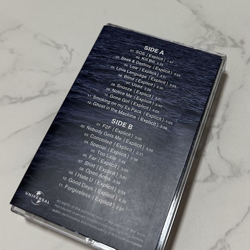 Western R&B Music Cassette Tap – Audio Music Lyrics recenzja i cena