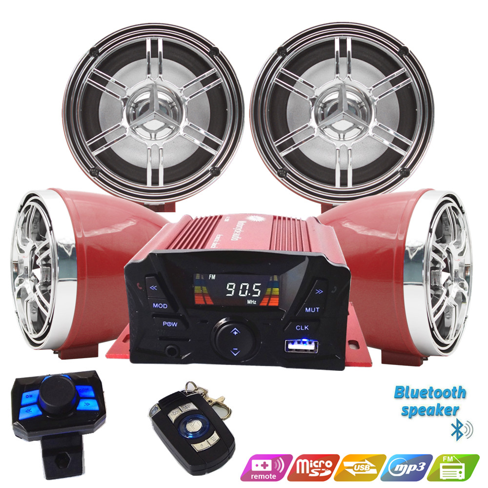 12V 4 Channel UTV ATV Golf Car – Audio Music Mp3 Free recenzja i cena