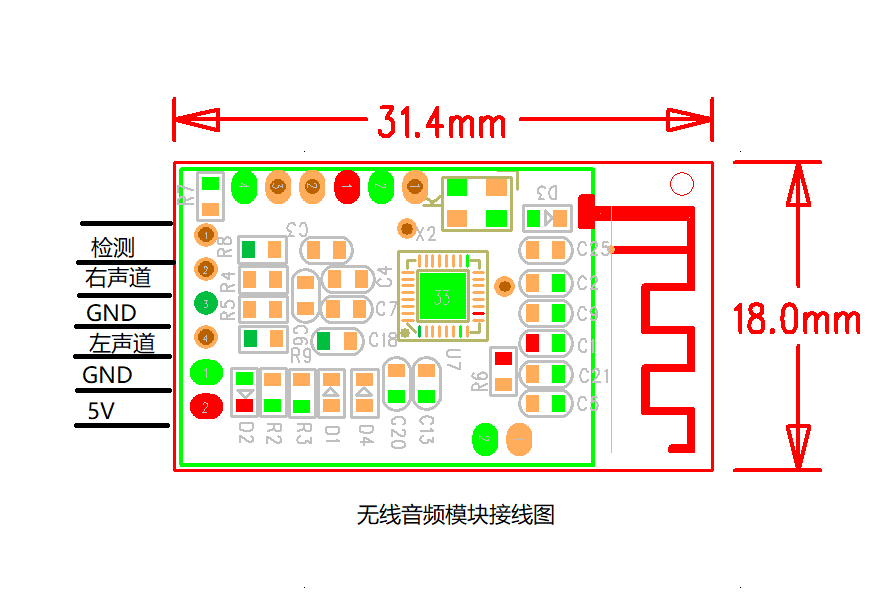 2.4G Wireless Audio Transmissi – Audio Music Image recenzja i cena