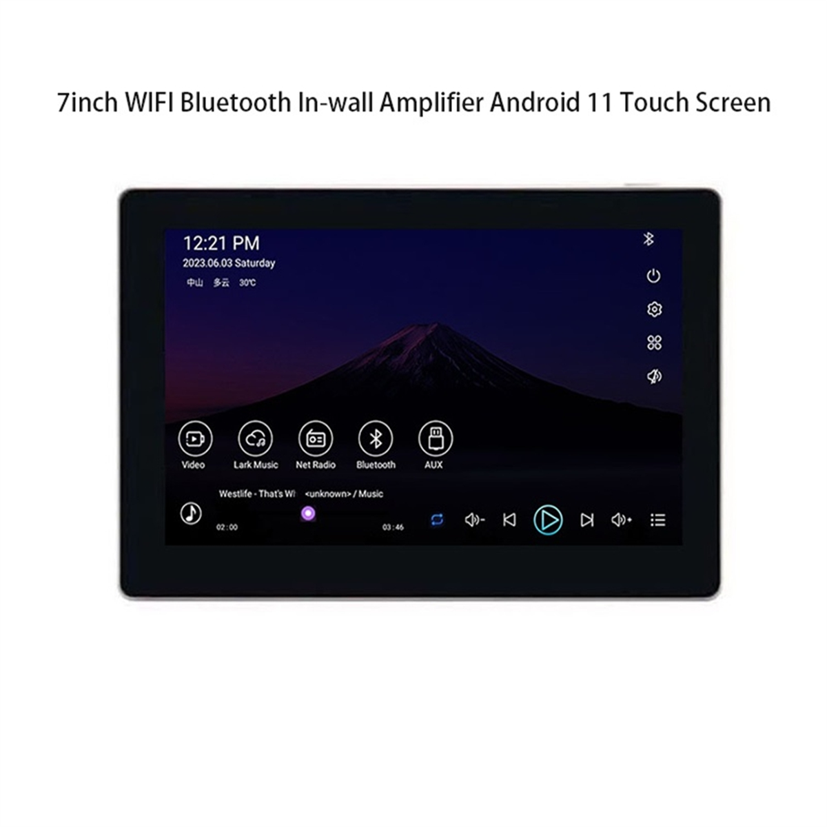 HOT!7 Inch Android 11 Smart Ho – Audio Music Google recenzja i cena