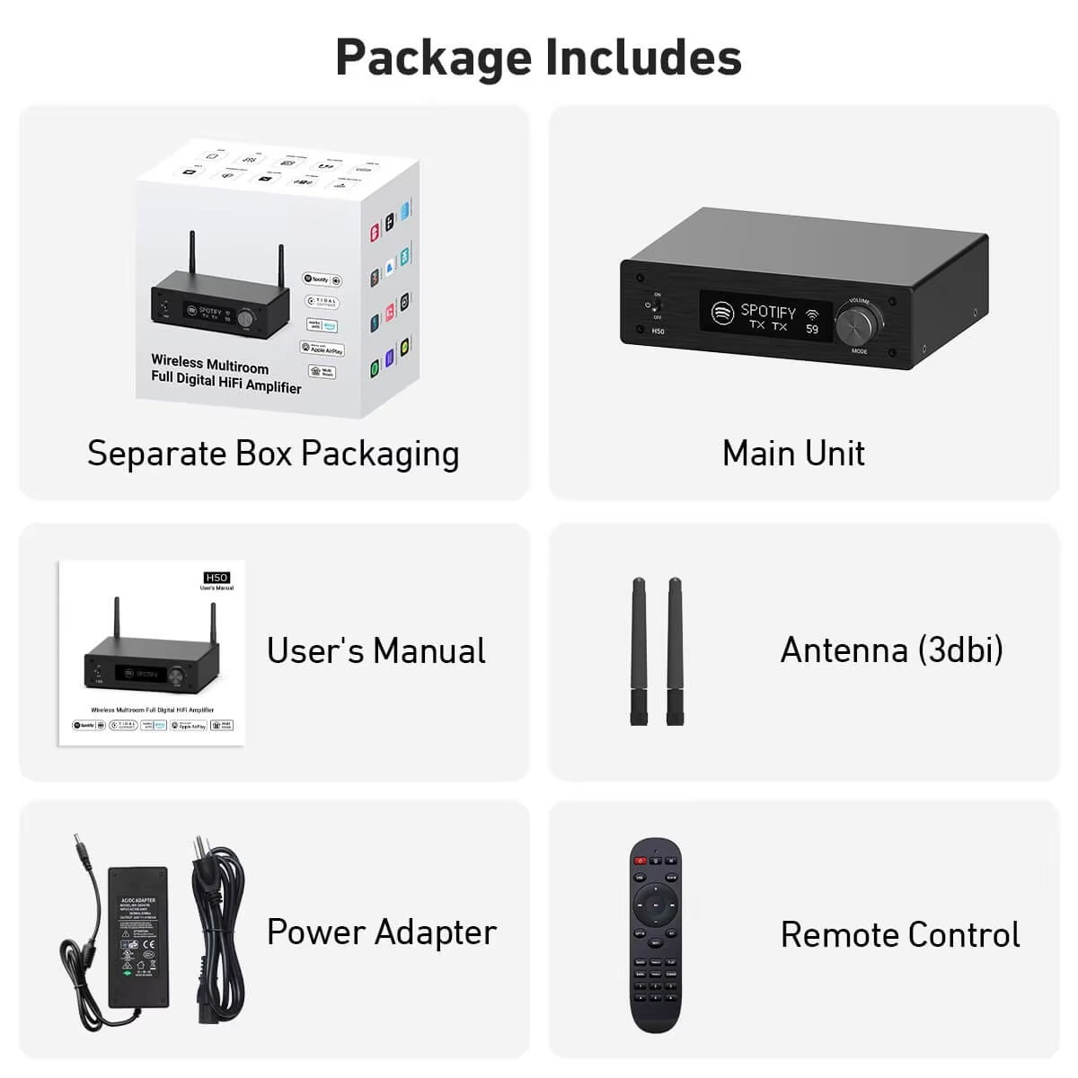 50Wx2 Wireless AirPlay2 HDMI A – Audio Music Google recenzja i cena