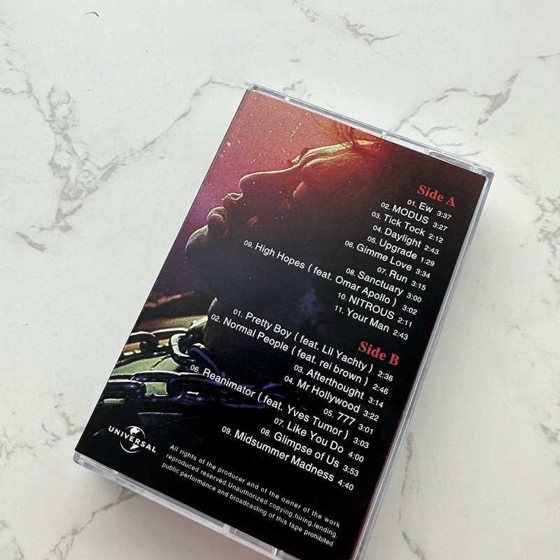 Retro Audio Cassette Tape Unop – Audio Music Lyrics recenzja i cena