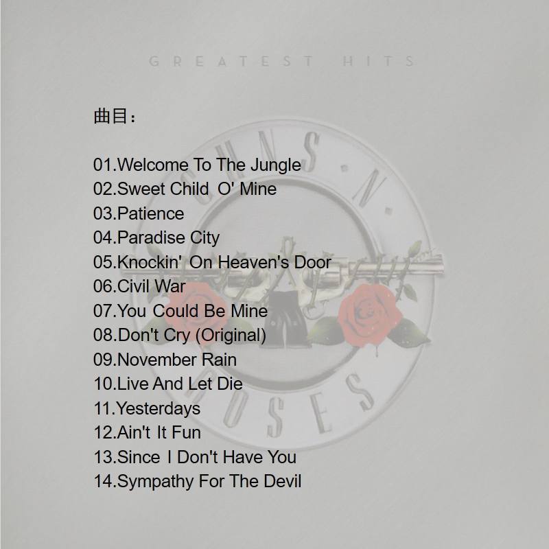 Guns N' Roses Greatest Hits 1C – Audio Music Lyrics recenzja i cena