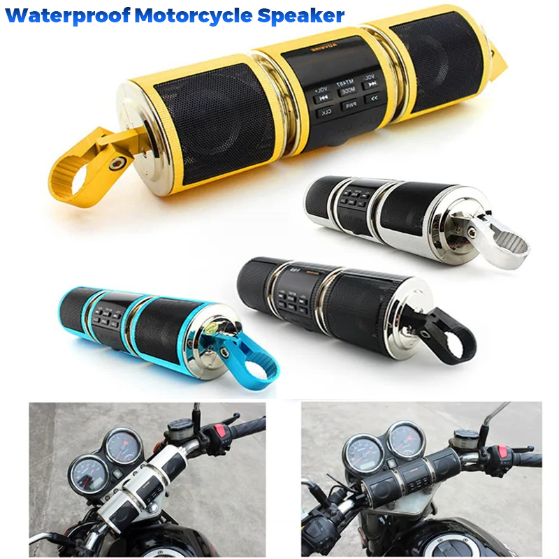 Motorcycle Audio FM Radio AUX  – Audio Music Mp3 Free recenzja i cena