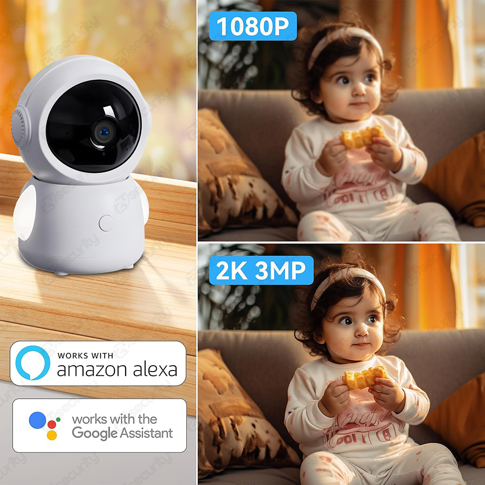 2K WiFi Baby Monitor with App, – Audio Music Google recenzja i cena
