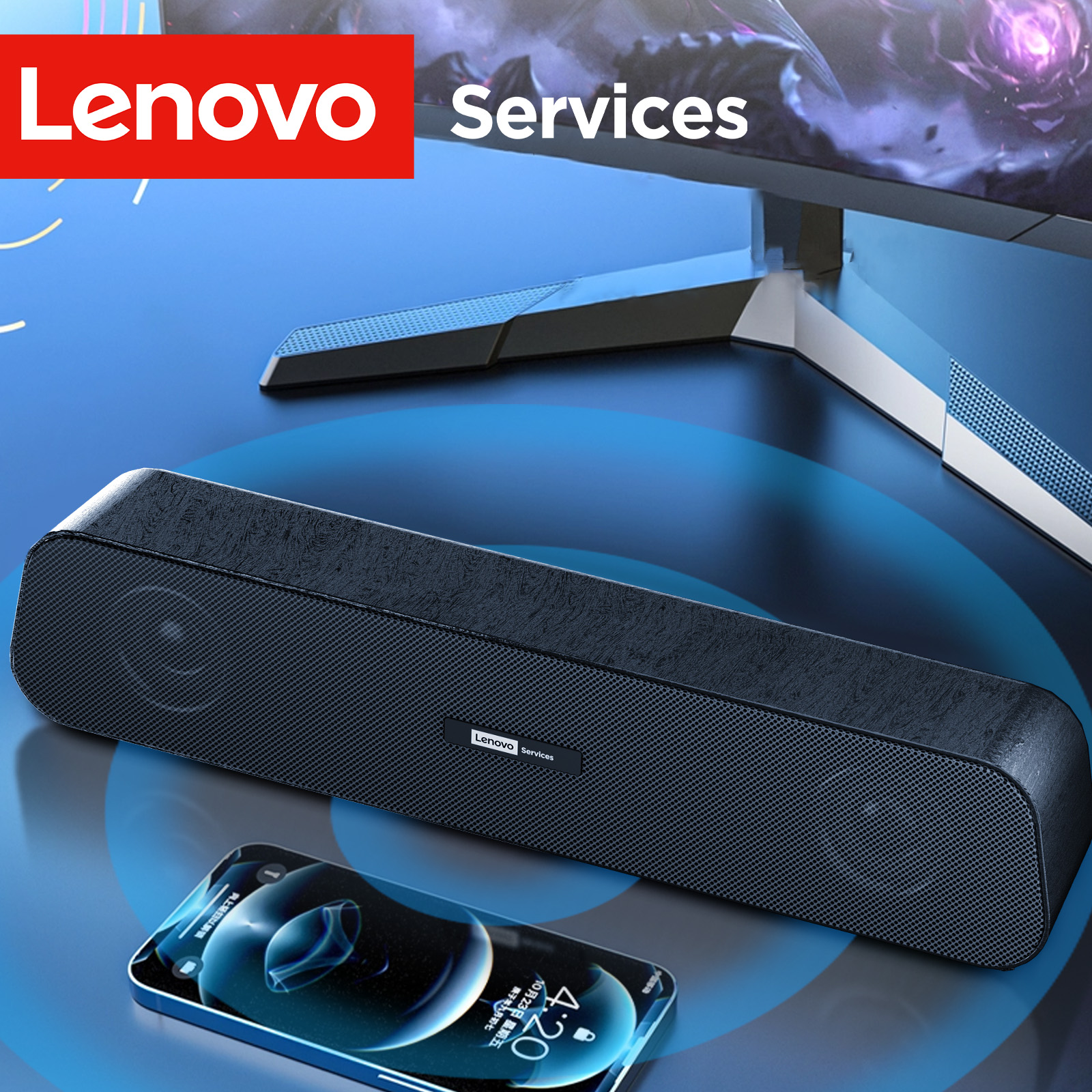 Lenovo USB Stereo Desktop Spea – Audio Music Player Pc recenzja i cena