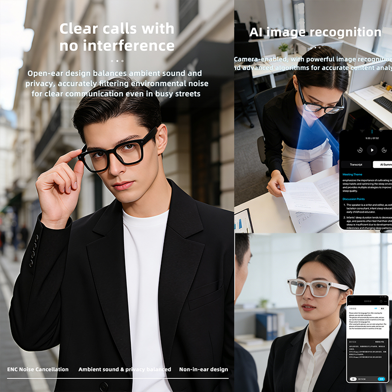 800W Smart Shooting Glasses An – Audio Music Image recenzja i cena