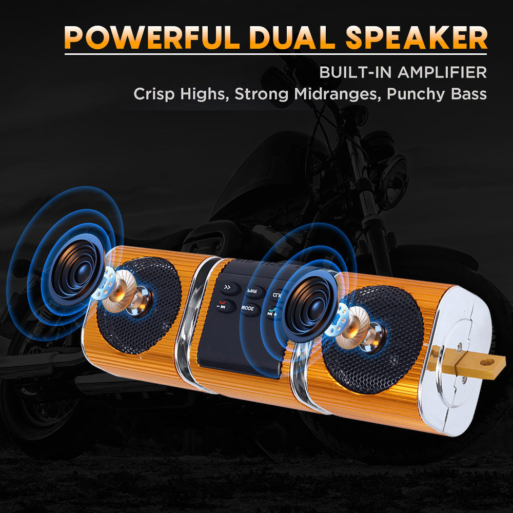 Motorcycle Audio FM Radio, USB – Audio Music Mp3 Free recenzja i cena