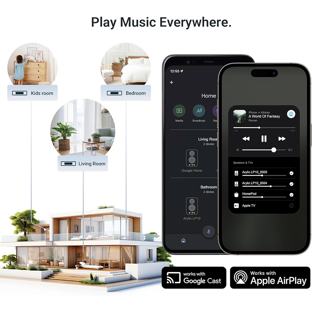 Arylic LP10 Wireless Music Str – Audio Music Google recenzja i cena