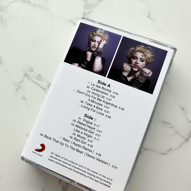 European American Pop Cassette – Audio Music Lyrics recenzja i cena